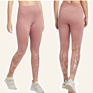 JoyLab Peachwood High-Rise 7/8 Shine Leggings Sz Med